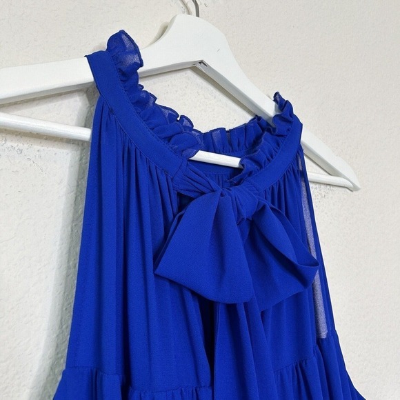 Alex Marie Royal Blue Maxi Dress - Picture 10 of 14